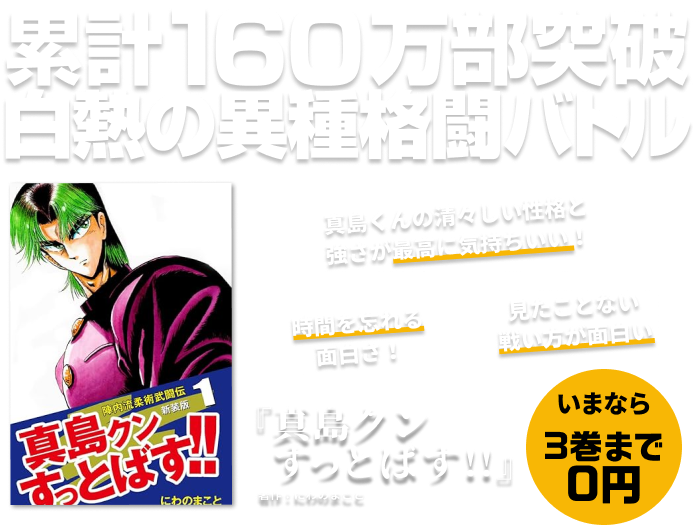 陣内流柔術武闘伝 真島クンすっとばす!! 新装版